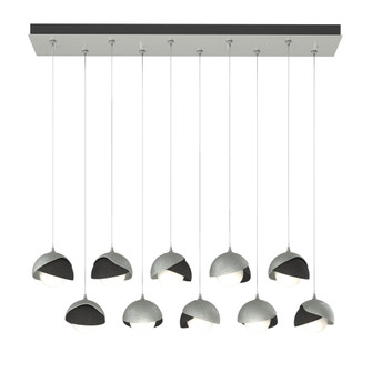 Brooklyn 10-Light Double Shade Pendant (65|131205-SKT-STND-82-10-GG0711)