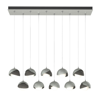 Brooklyn 10-Light Double Shade Pendant (65|131205-SKT-STND-82-20-GG0711)