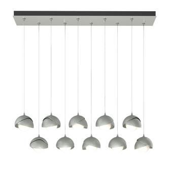 Brooklyn 10-Light Double Shade Pendant (65|131205-SKT-STND-82-82-GG0711)