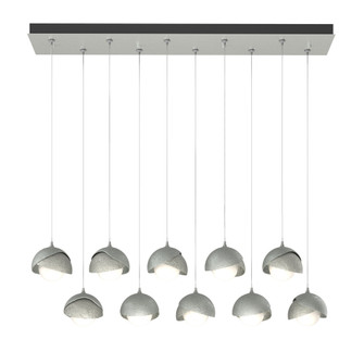 Brooklyn 10-Light Double Shade Pendant (65|131205-SKT-STND-82-85-GG0711)