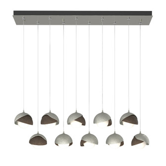 Brooklyn 10-Light Double Shade Pendant (65|131205-SKT-STND-85-05-GG0711)