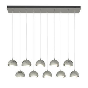 Brooklyn 10-Light Double Shade Pendant (65|131205-SKT-STND-85-85-GG0711)