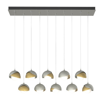 Brooklyn 10-Light Double Shade Pendant (65|131205-SKT-STND-85-86-GG0711)