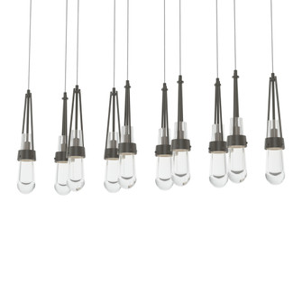 Link 10-Light Clear Glass Pendant (65|131207-SKT-LONG-07-ZM0434)