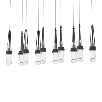 Link 10-Light Clear Glass Pendant (65|131207-SKT-LONG-10-ZM0434)