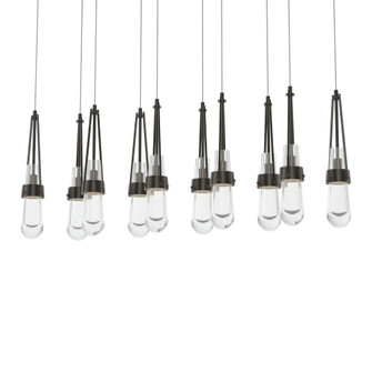 Link 10-Light Clear Glass Pendant (65|131207-SKT-LONG-14-ZM0434)