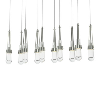 Link 10-Light Clear Glass Pendant (65|131207-SKT-LONG-85-ZM0434)