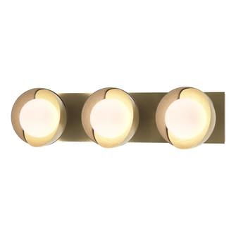 Brooklyn 3-Light Straight Double Shade Bath Sconce (65|201378-SKT-86-84-GG0711)