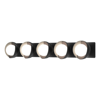 Brooklyn 5-Light Straight Double Shade Bath Sconce (65|201379-SKT-10-82-GG0711)