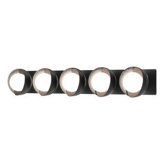 Brooklyn 5-Light Straight Double Shade Bath Sconce (65|201379-SKT-10-85-GG0711)