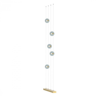Abacus 5-Light Floor to Ceiling Plug-In LED Lamp (65|289520-LED-STND-86-YL0668)