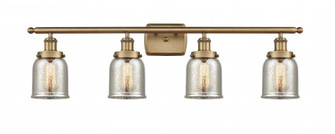 Bell - 4 Light - 36 inch - Brushed Brass - Bath Vanity Light (3442|916-4W-BB-G58)