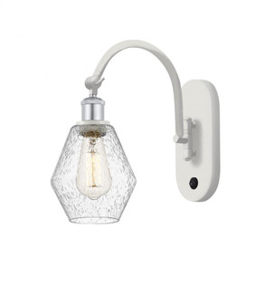 Cindyrella - 1 Light - 6 inch - White Polished Chrome - Adjustable Swing Arm (3442|518-1W-WPC-G654-6-LED)