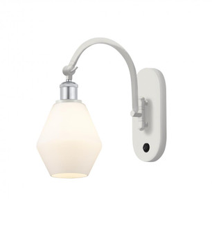 Cindyrella - 1 Light - 6 inch - White Polished Chrome - Adjustable Swing Arm (3442|518-1W-WPC-G651-6-LED)