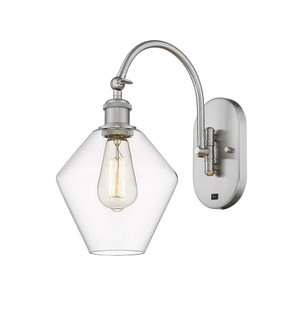 Cindyrella - 1 Light - 8 inch - Brushed Satin Nickel - Adjustable Swing Arm (3442|518-1W-SN-G652-8-LED)