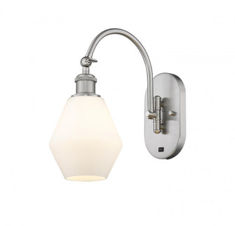 Cindyrella - 1 Light - 6 inch - Brushed Satin Nickel - Adjustable Swing Arm (3442|518-1W-SN-G651-6)