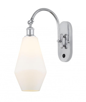 Cindyrella - 1 Light - 7 inch - Polished Chrome - Sconce (3442|518-1W-PC-G651-7)