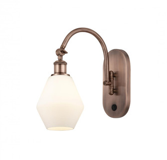 Cindyrella - 1 Light - 6 inch - Antique Copper - Adjustable Swing Arm (3442|518-1W-AC-G651-6)