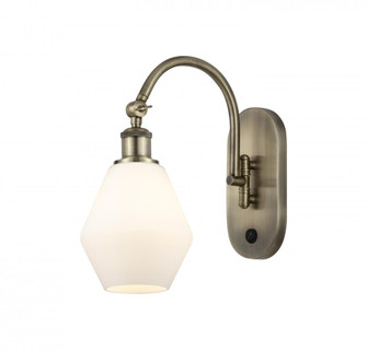 Cindyrella - 1 Light - 6 inch - Antique Brass - Adjustable Swing Arm (3442|518-1W-AB-G651-6-LED)