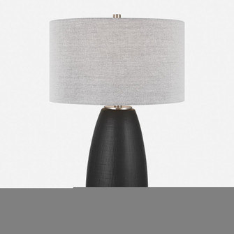 Uttermost Twilight Satin Black Table Lamp (85|30058-1)