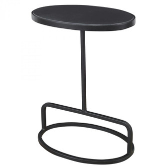 Uttermost Jessenia Black Marble Accent Table (85|25207)