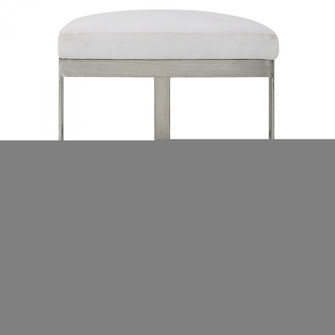 Uttermost Ivanna Backless Silver Counter Stool (85|23687)