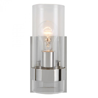 Uttermost Cardiff Nickel 1 Light Cylinder Sconce (85|22550)