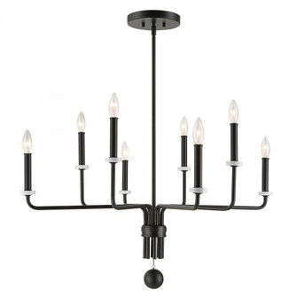 Uttermost Ebony Elegance 8 Light Chandelier (85|21353)