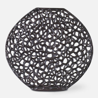 Uttermost Web Dark Bronze Vase (85|18011)