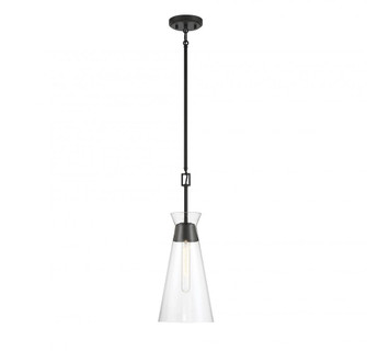 Lakewood 1-Light Pendant in Matte Black (128|7-1831-1-89)