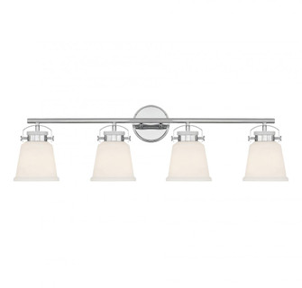 Kaden 4-Light Bathroom Vanity Light in Polished Chrome (128|8-1627-4-11)