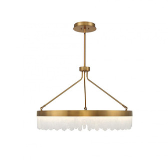 Landon LED Pendant in Warm Brass (128|7-1621-53-322)