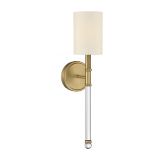 Fremont 1-Light Wall Sconce in Warm Brass (128|9-101-1-322)