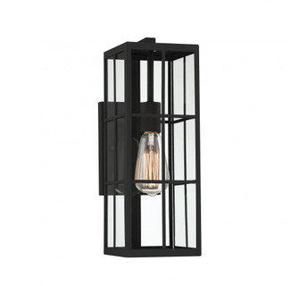 Ericson 1-Light Outdoor Wall Lantern in Matte Black (128|5-1989-BK)