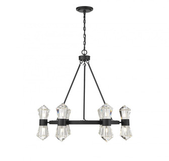 Dryden 12-Light LED Chandelier in Matte Black (128|1-1939-12-89)