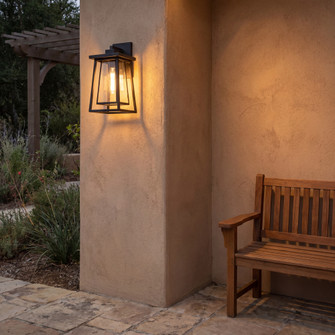 Denver 1-Light Outdoor Wall Lantern in Matte Black (128|5-2022-BK)