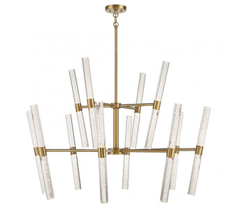 Arlon 24-Light LED Chandelier in Warm Brass (128|1-1734-24-322)