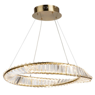 Stella 40W LED Pendant Brushed Brass (12|AC6720BB)