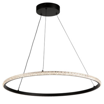 Nova 30W LED Pendant Black (12|AC6712BK)