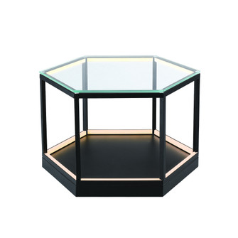 Tavola 9W LED Hexagon Table Black (12|AD32014)