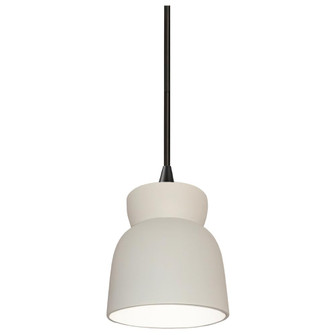 Large Hourglass LED Pendant (254|CER-6515-BIS-MBLK-BKCD-LED1-700)