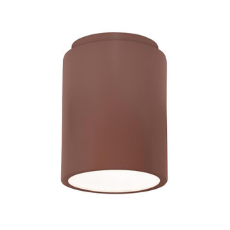 Cylinder Flush-Mount (Outdoor) (254|CER-6100W-CLAY)