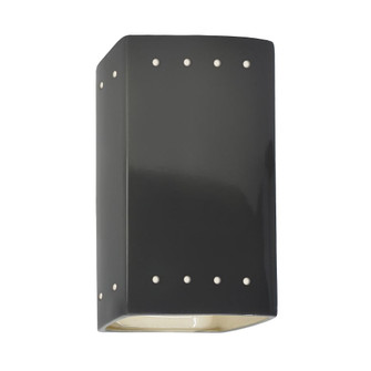 Small Rectangle w/ Perfs - Open Top & Bottom (254|CER-0925-GRY)