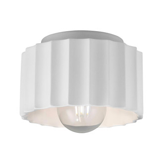 Gear Outdoor Flush-Mount (254|CER-6183W-WHT)