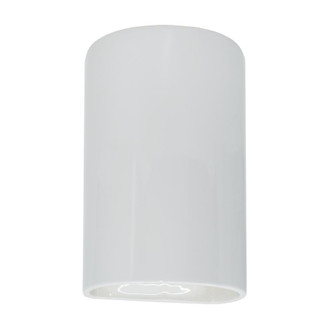 Small ADA Cylinder - Open Top & Bottom (254|CER-5945W-WHT)