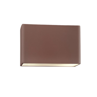 Large ADA Outdoor LED Wide Rectangle - Open Top & Bottom (254|CER-5655W-CLAY)