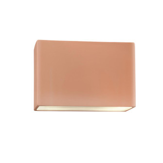 Large ADA Outdoor LED Wide Rectangle - Open Top & Bottom (254|CER-5655W-BSH)