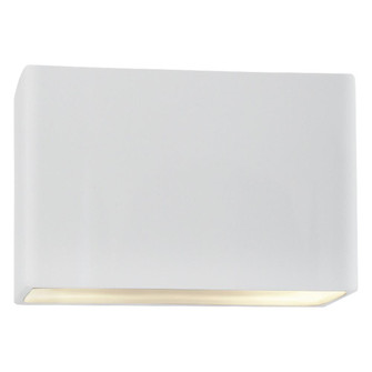 Large ADA Rectangle (Outdoor) LED Wall Sconce - Closed Top (254|CER-5650W-WHT-LED2-2000)
