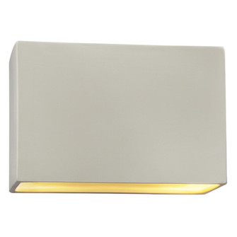 Small ADA Wide Rectangle LED Wall Sconce - Open Top & Bottom (254|CER-5645-MTGD-LED1-1000)