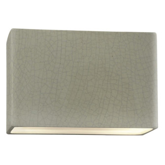 Small ADA Wide Rectangle LED Wall Sconce - Closed Top (254|CER-5640-CKC-LED1-1000)